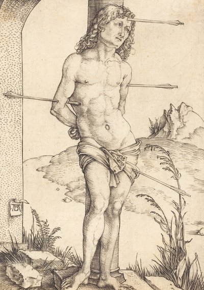 San Sebastiano legato alla colonna da Albrecht Dürer