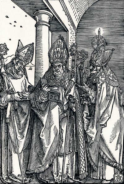 Santi Nicola, Ulrico ed Erasmo da Albrecht Dürer