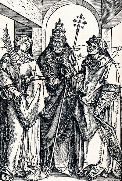 Santi Stefano, Sisto e Lorenzo, 1508 1906 da Albrecht Dürer
