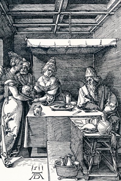 Salomè presenta la testa di San Giovanni Battista a Erodiade, 1511 1906 da Albrecht Dürer