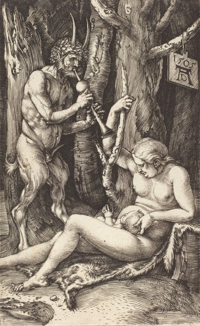 Famiglia di satiri da Albrecht Dürer