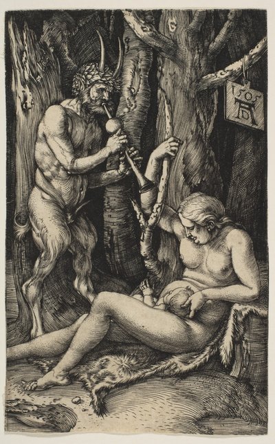 Famiglia di satiri, 1505 da Albrecht Dürer
