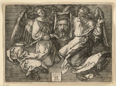 Velo della Veronica, sorretto da due angeli da Albrecht Dürer