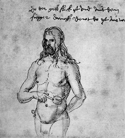 Autoritratto, circa 1512-1513 o 1519, 1936 da Albrecht Dürer