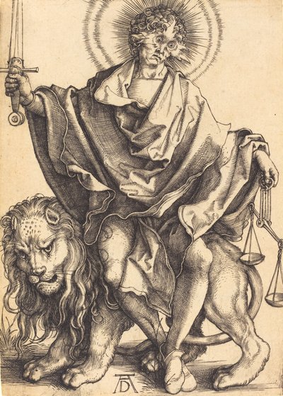 Sol Iustitiae Sole di Giustizia, c. 1499-1500 da Albrecht Dürer