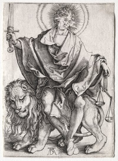 Figlio della giustizia, c. 1500 da Albrecht Dürer