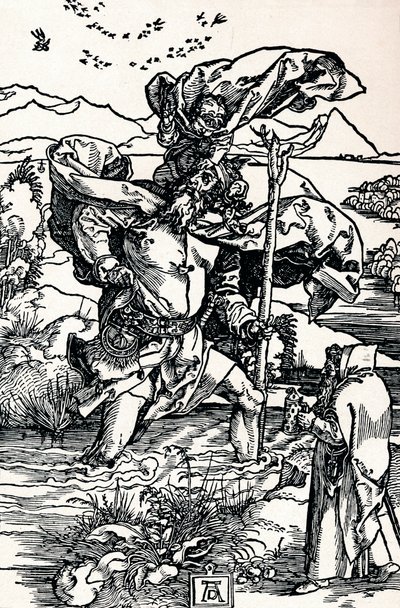 San Cristoforo, 1500 1906 da Albrecht Dürer