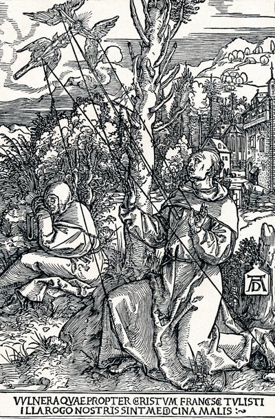 San Francesco riceve le stimmate, 1504 1906 da Albrecht Dürer