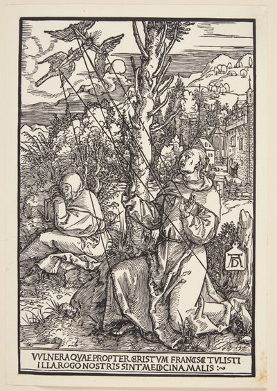 San Francesco riceve le stimmate da Albrecht Dürer