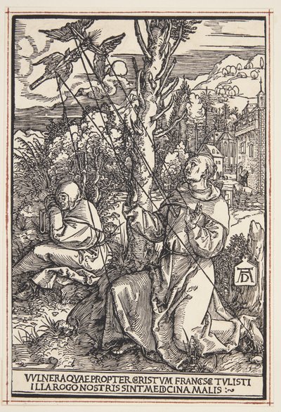 San Francesco riceve le stimmate da Albrecht Dürer