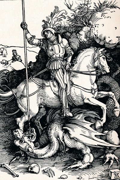 San Giorgio e il Drago, 1505 1906 da Albrecht Dürer