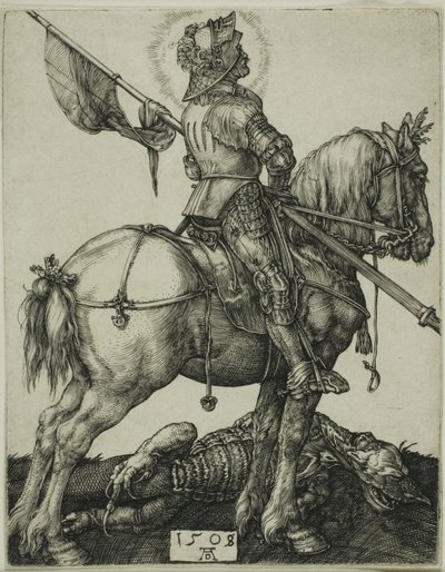 San Giorgio a cavallo da Albrecht Dürer