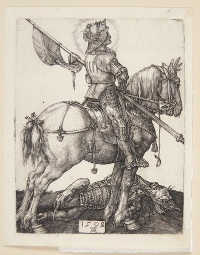 San Giorgio a cavallo da Albrecht Dürer