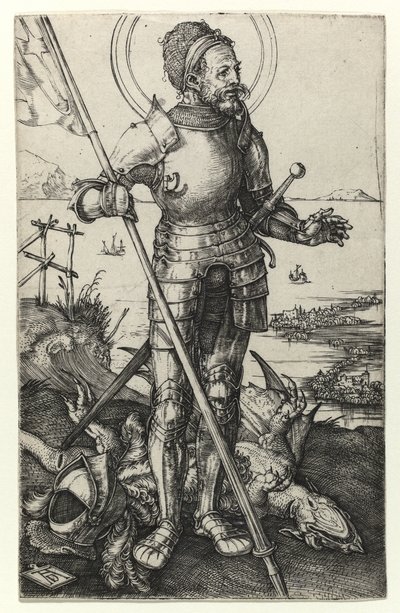 San Giorgio in piedi da Albrecht Dürer