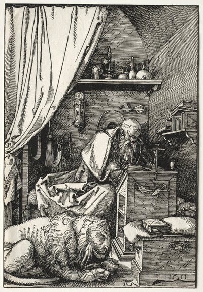 San Girolamo nella sua cella da Albrecht Dürer
