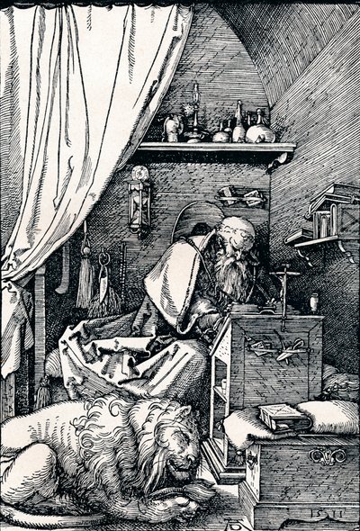 San Girolamo nella sua cella, 1511 1906 da Albrecht Dürer