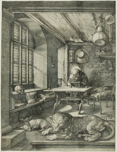 San Girolamo nel Suo Studio da Albrecht Dürer