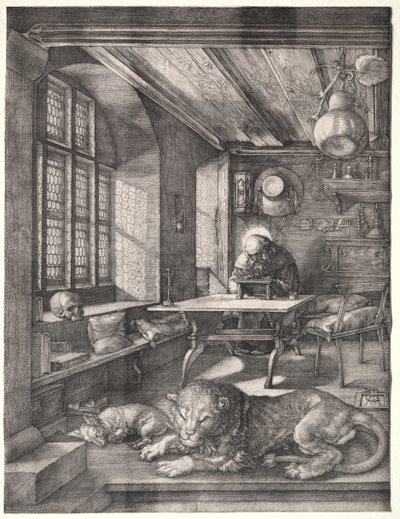 San Girolamo nel suo studio, 1514 da Albrecht Dürer