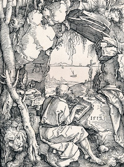 San Girolamo in una grotta, 1512 da Albrecht Dürer