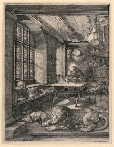 San Girolamo nel suo studio da Albrecht Dürer
