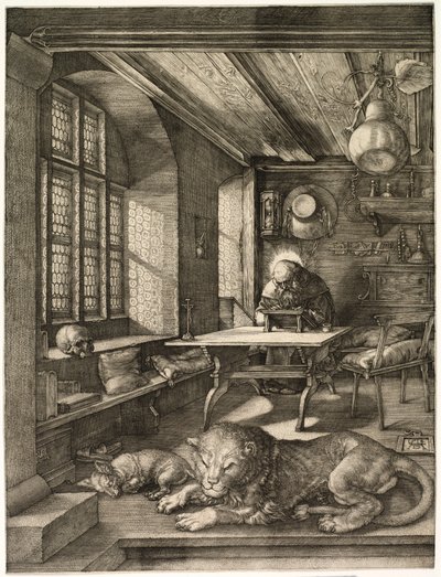 San Girolamo nel suo Studio da Albrecht Dürer