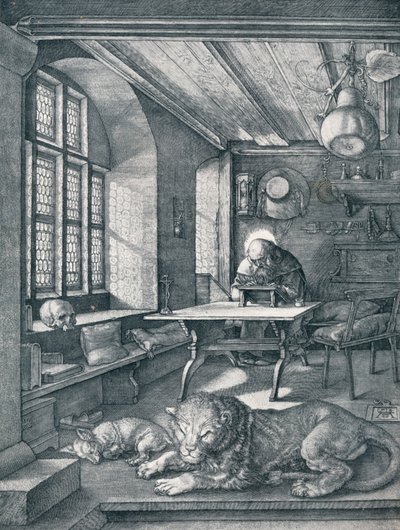 San Girolamo nel suo studio, 1514 da Albrecht Dürer