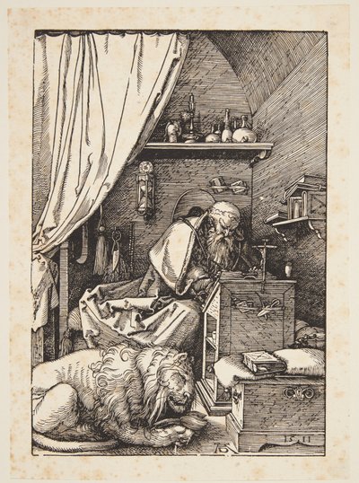 San Girolamo nella sua cella da Albrecht Dürer