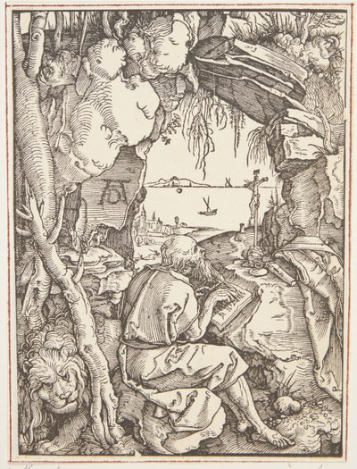 San Girolamo nella grotta da Albrecht Dürer