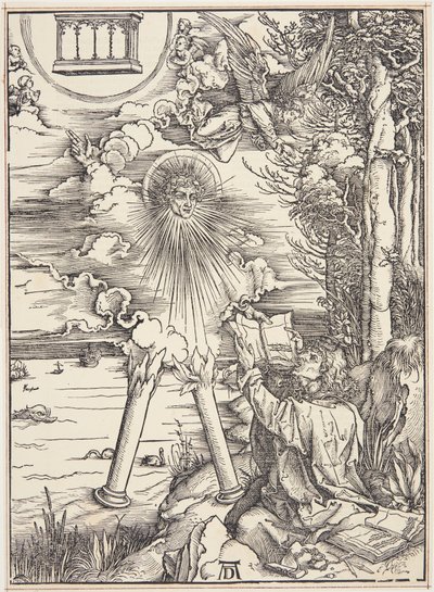 San Giovanni che divora il libro da Albrecht Dürer