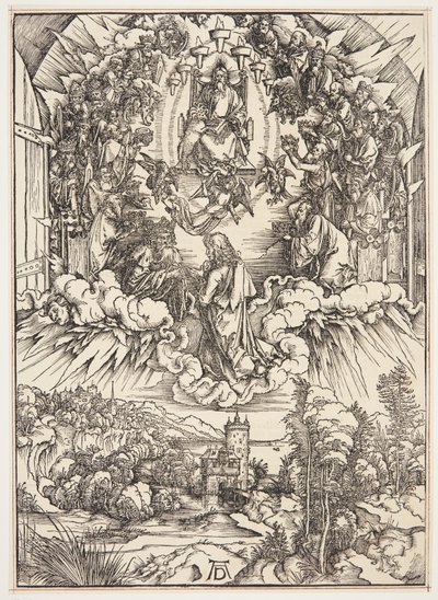 San Giovanni davanti a Dio e agli Anziani da Albrecht Dürer
