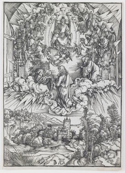 San Giovanni davanti a Dio e agli Anziani da Albrecht Dürer