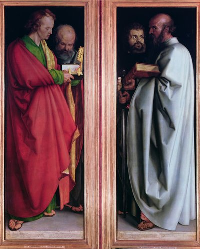 San Giovanni con San Pietro e San Paolo con San Marco da Albrecht Dürer