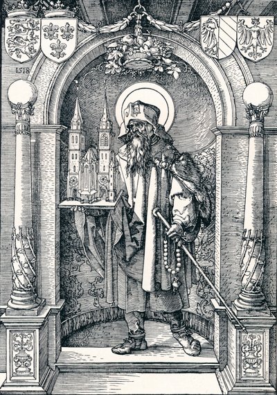 San Sebaldo nella nicchia, 1518 1906 da Albrecht Dürer