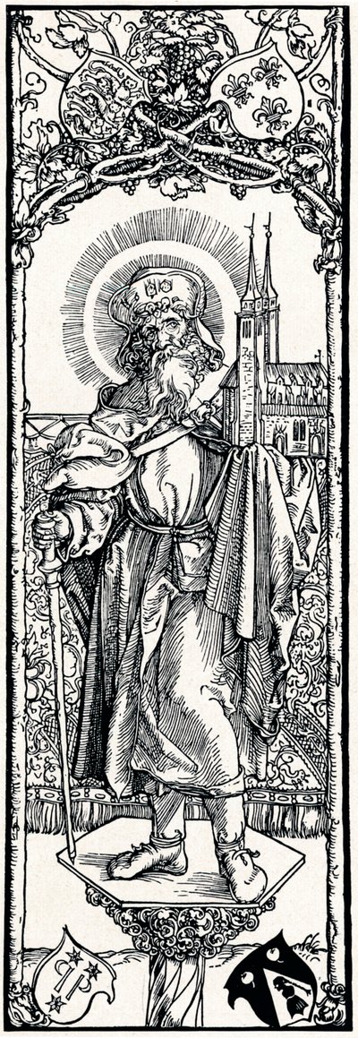 San Sebaldo su un Capitello, 1906 da Albrecht Dürer