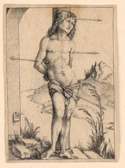 San Sebastiano alla colonna da Albrecht Dürer