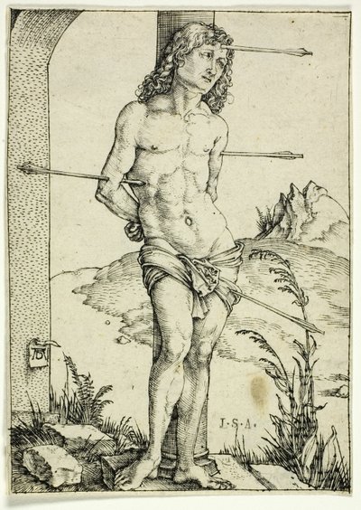 San Sebastiano alla colonna da Albrecht Dürer