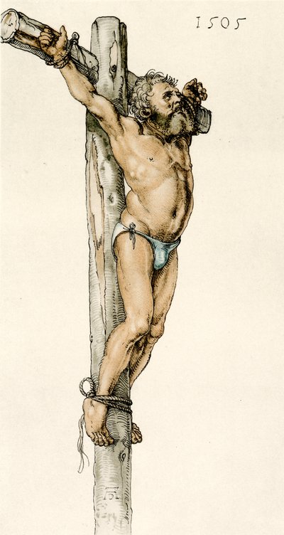 Studio sul ladro di destra da Albrecht Dürer