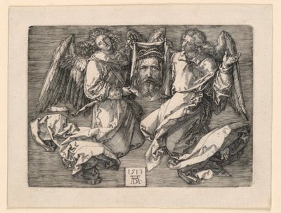 Sudario mostrato da due angeli da Albrecht Dürer