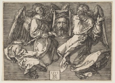 Sudario sorretto da due angeli da Albrecht Dürer