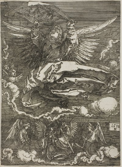 Sudario Disteso da un Angelo da Albrecht Dürer