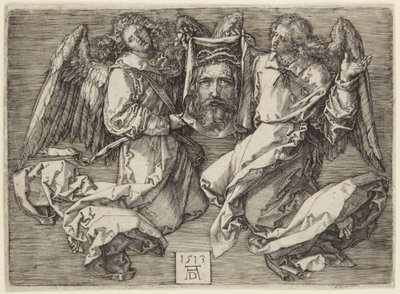 Sudario sorretto da due angeli da Albrecht Dürer