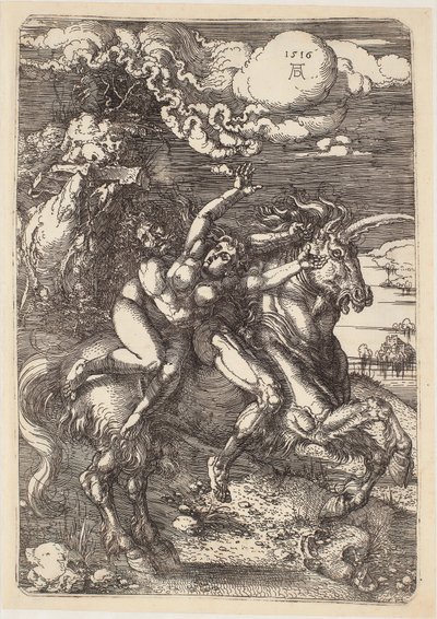 Il rapimento di Proserpina da Albrecht Dürer