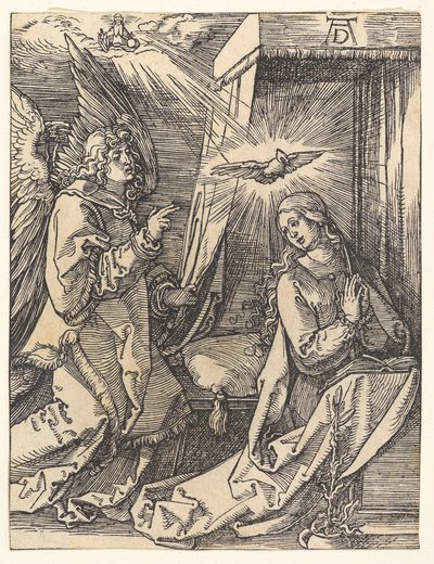L'Annunciazione, dalla "Piccola Passione" da Albrecht Dürer
