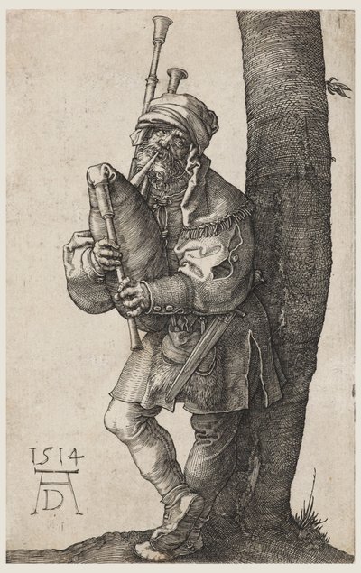 Il Suonatore di Cornamusa da Albrecht Dürer