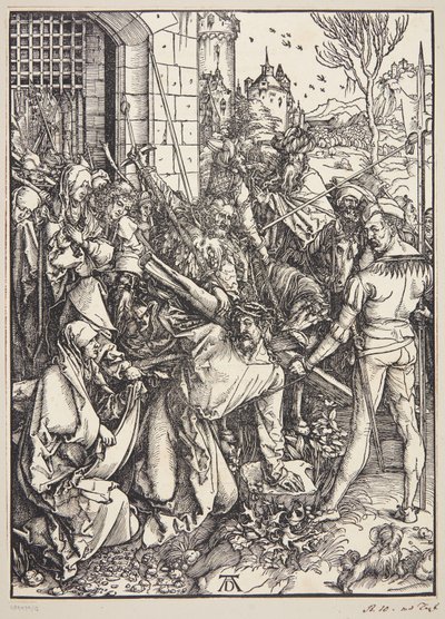 Il trasporto della croce da Albrecht Dürer