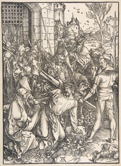 Il trasporto della croce da Albrecht Dürer