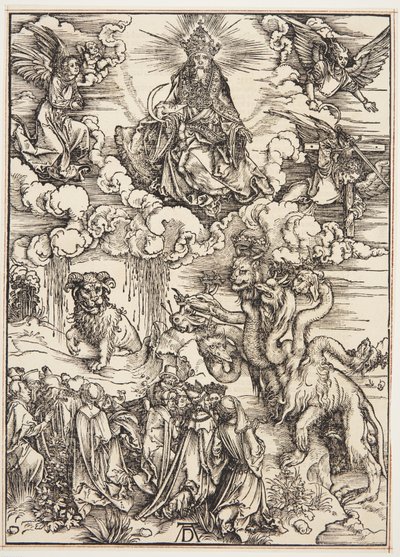 La Bestia con Due Corna come un Agnello da Albrecht Dürer
