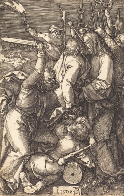 Il tradimento di Cristo, 1508 da Albrecht Dürer
