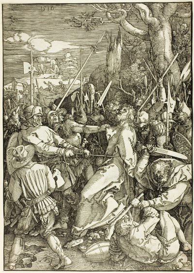 Il tradimento di Cristo, dalla Grande Passione da Albrecht Dürer