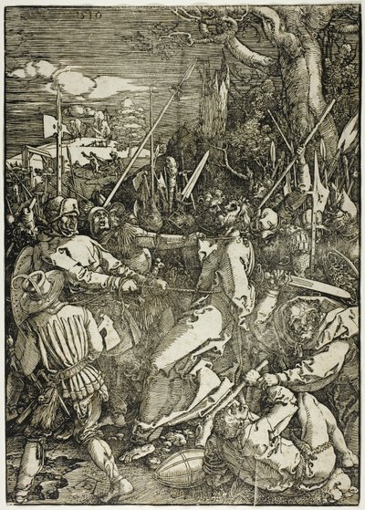 Il tradimento di Cristo, dalla Grande Passione da Albrecht Dürer